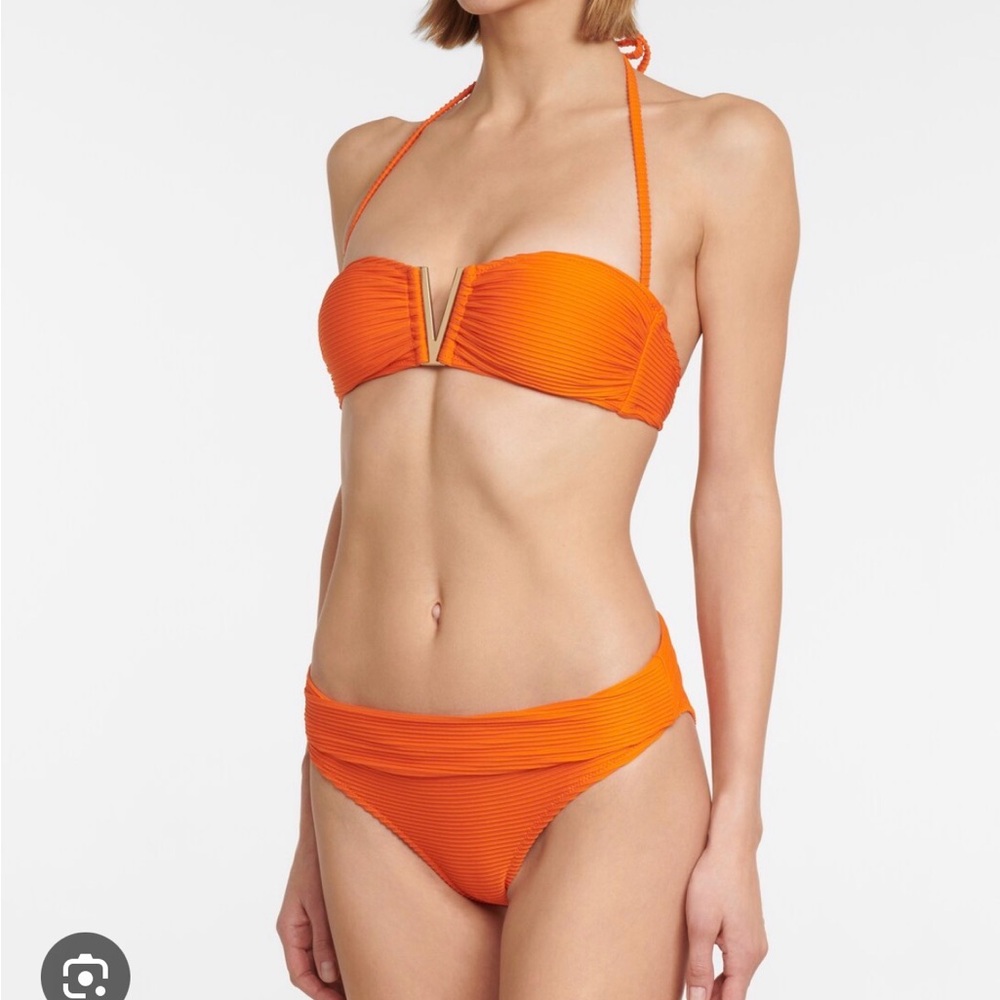 Heidi Klein Vibrant Orange Bikini